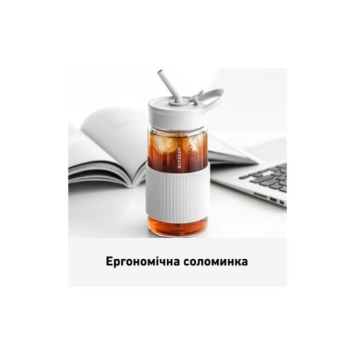 Пляшка для води Buydeem CD1017 500 мл Oats White (CD1017-OW)