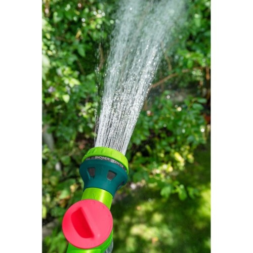 Пістолет для поливу Verto ручний з контейнером, пінорозпилювач, багатофункціональний (15G715)