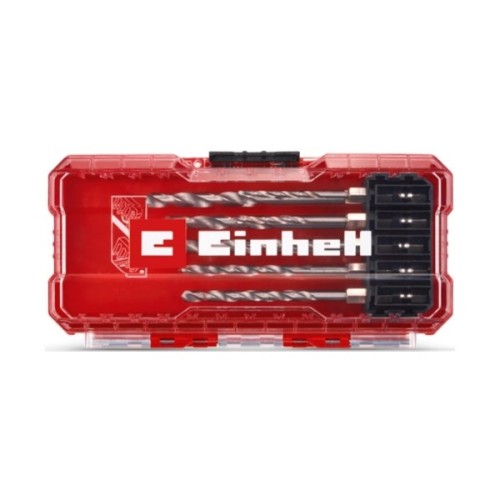 Набір свердл Einhell по металу HSS, 10 шт, 2-6.5мм, кейс (108723)