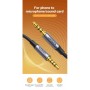 Кабель мультимедійний 3.5mm M to 3.5mm M 2.0m (4pin) AV183 gray Ugreen (20782)