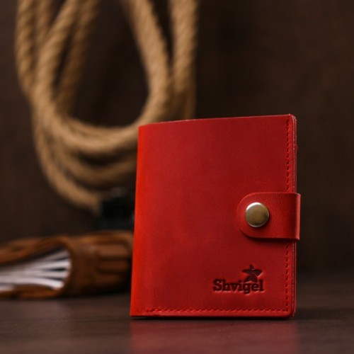 Портмоне Shvigel Червоне (16476)