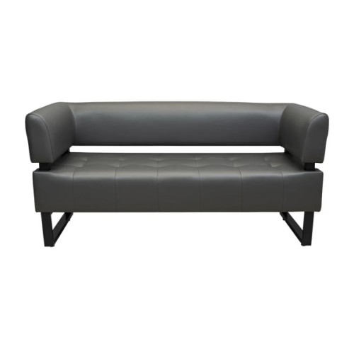 Диван офісний Richman Офіс Подвійний зі спинкою і підлокітниками на металокаркасі Роккі 95 (R00000047721)