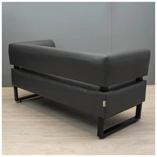 Диван офісний Richman Офіс Подвійний зі спинкою і підлокітниками на металокаркасі Роккі 95 (R00000047721)