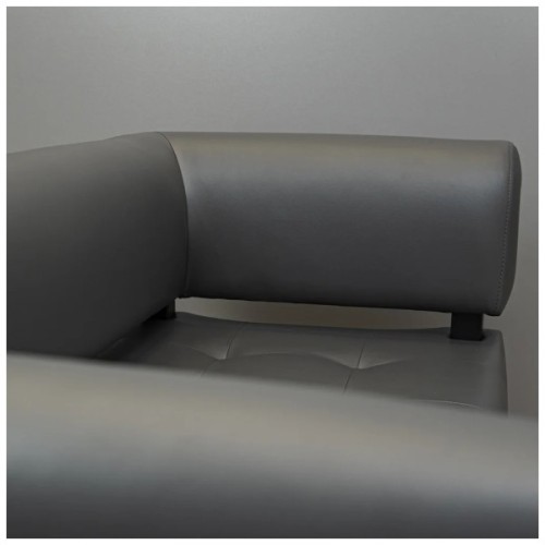 Диван офісний Richman Офіс Подвійний зі спинкою і підлокітниками на металокаркасі Роккі 95 (R00000047721)