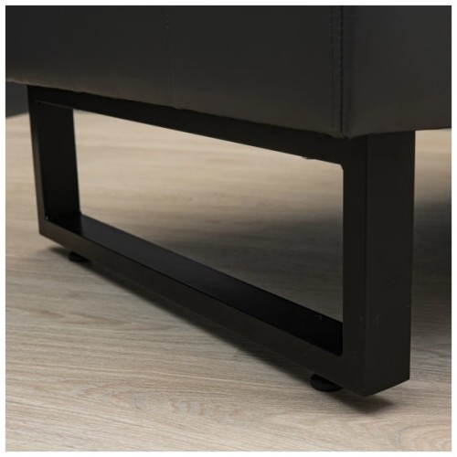 Диван офісний Richman Офіс Подвійний зі спинкою і підлокітниками на металокаркасі Роккі 95 (R00000047721)