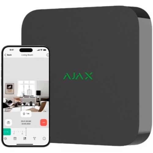 Реєстратор для відеоспостереження Ajax NVR_8 black