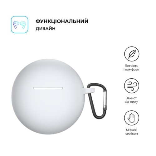 Чохол для навушників Armorstandart Hang Case для OPPO Enco Buds 2 White (ARM71110)
