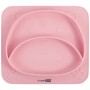Тарілка дитяча FreeON Bear, силіконова, pink (39692)