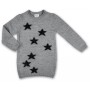 Кофта дитяча Breeze джемпер сірий меланж із зірочками (T-104-98G-gray)