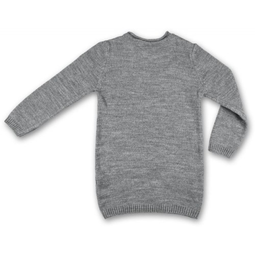 Кофта дитяча Breeze джемпер сірий меланж із зірочками (T-104-98G-gray)