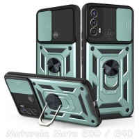 Чохол до мобільного телефона BeCover Military Motorola Moto E30 / E40 Dark Green (708184)