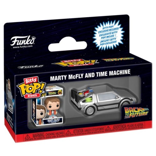 Фігурка Funko Pop набір Bitty POP! Ride – Марті та машина часу (85521)