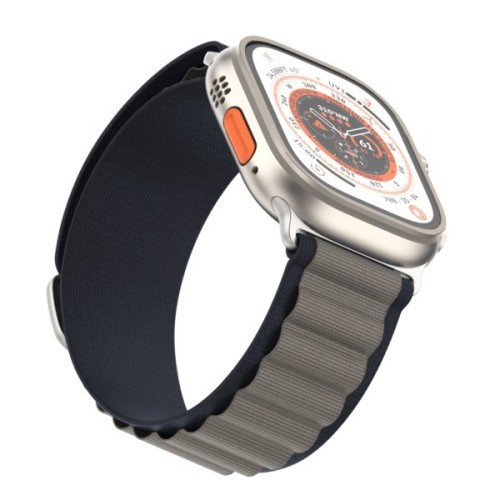 Ремінець до смарт-годинника Armorstandart Alpina Band для Apple Watch 49/46/45/44/42 (Series 1-3) Blue (ARM81041)