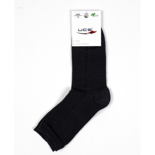 Шкарпетки дитячі UCS Socks однотонні (M0C0101-0167-3B-black)