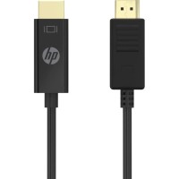 Кабель мультимедійний DisplayPort M to HDMI M 1.0m 4K60Hz active HP (DHC-DP04-01M)