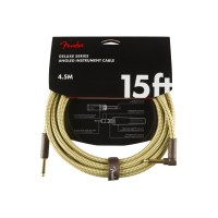 Інструментальний кабель Fender Cable Deluxe Series 15' Angled Tweed (228454)