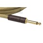 Інструментальний кабель Fender Cable Deluxe Series 15' Angled Tweed (228454)