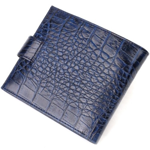 Гаманець Canpellini З натуральної шкіри Синій (21758)