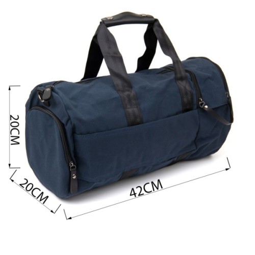 Сумка Vintage Спортивна текстильна Синя (20644)