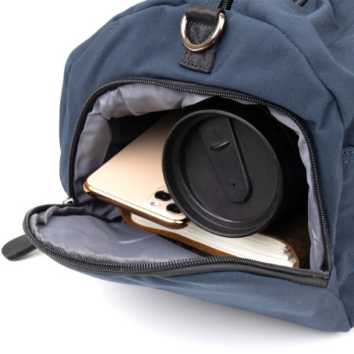 Сумка Vintage Спортивна текстильна Синя (20644)