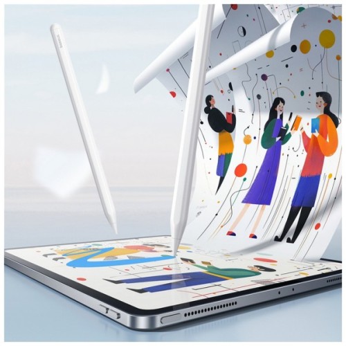 Стилус Baseus Smooth Writing 3 Wireless Charging Stylus Active White (P80080806213-00)