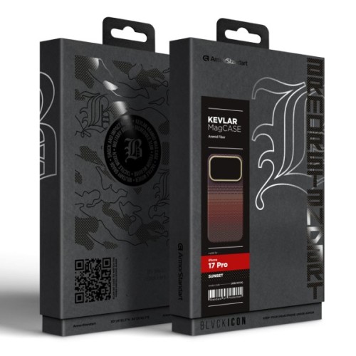 Чохол до мобільного телефона Armorstandart BlackIcon Kevlar MagCase Apple iPhone 17 Pro Sunset (ARM90154)
