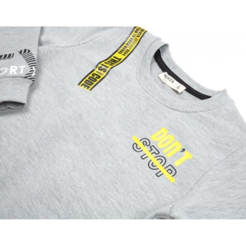 Набір дитячого одягу Breeze "DON’T STOP" (13313-128B-gray)
