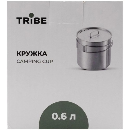 Чашка туристична Tribe Camping Cup 600 мл (T-FA-0012-metal)
