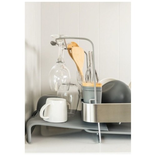 Сушарка для посуду KitchenAid Sinkware 61,5 x 38,5 x 37,5 см сірий (KEG896BXCGA)