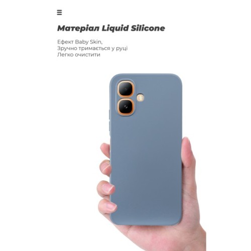 Чохол до мобільного телефона Armorstandart ICON Infinix Smart 20 4G Camera Cover Winter Blue (ARM91386)