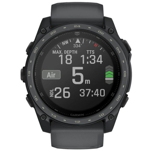 Смарт-годинник Garmin Tactix 8 Cerakote, Slate Gray, 51mm, GPS смарт-годинник (010-04553-01)