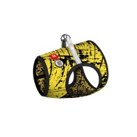 Шлея для собак WAUDOG Clothes м'яка з QR адресником "Бетмен ескіз" XS3 (222-1081)