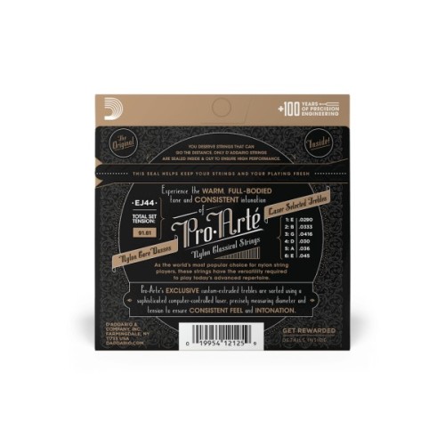 Струни для гітари D'Addario Pro-Arte Extra Hard Tension (EJ44)