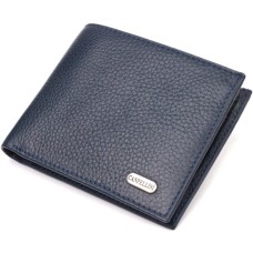 Портмоне Canpellini З натуральної шкіри Синє (21776)