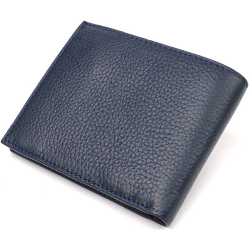 Портмоне Canpellini З натуральної шкіри Синє (21776)