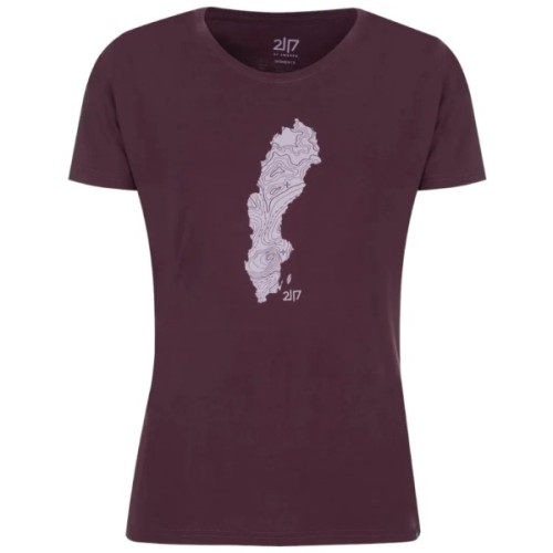 Футболка 2117 of Sweden Apelviken T-Shirt D 7955908 dark plum - XS - фіолетовий (039.0169)