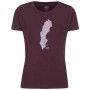 Футболка 2117 of Sweden Apelviken T-Shirt D 7955908 dark plum - XS - фіолетовий (039.0169)