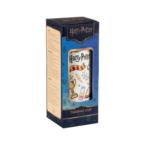 Поїльник-непроливайка Kite Harry Potter термочашка з трубочкою, 500 мл (HP25-1264)