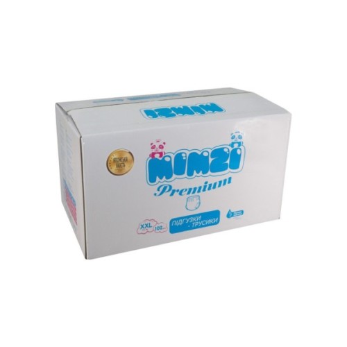 Підгузки Mimzi XXL 15+ кг 34 шт. х 3 пачки (MPXXL3) (4820209800160)