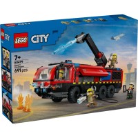 Конструктор LEGO City Пожежна вантажівка в аеропорту (60499)