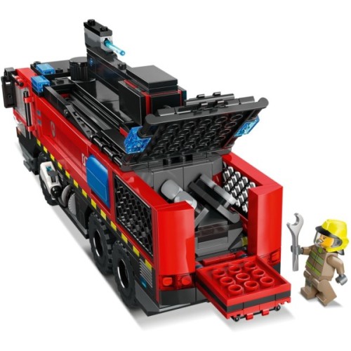 Конструктор LEGO City Пожежна вантажівка в аеропорту (60499)
