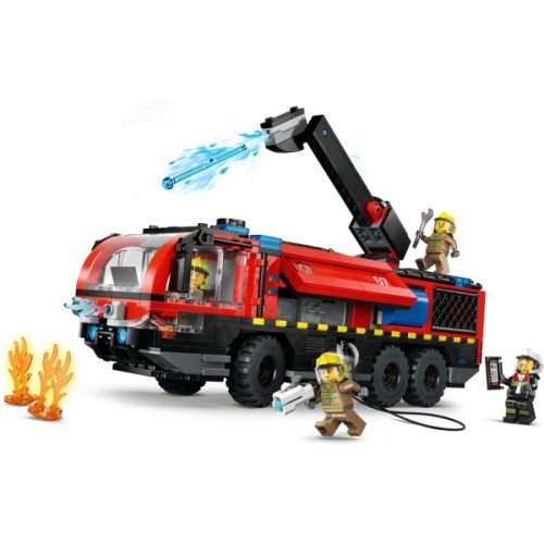 Конструктор LEGO City Пожежна вантажівка в аеропорту (60499)