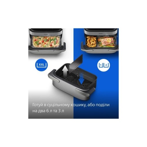 Мультипіч Philips Ovi Dual SteamFry (NA565/02)
