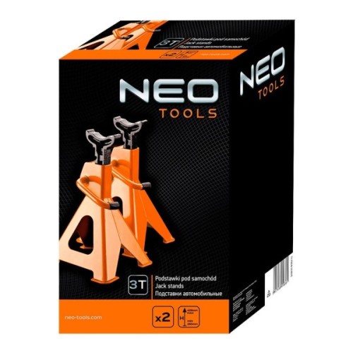 Домкрат Neo Tools підставка, до 3т, 290-435мм, 2шт (11-750)