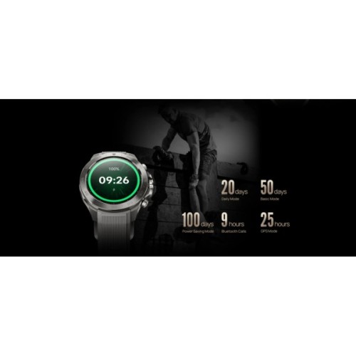 Смарт-годинник Mibro GS Explorer S 48mm Titan-Silicone XPAW023TS (XPAW023TS)