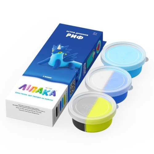 Набір для творчості Lipaka Острів драконів Риф (30155-UA01)