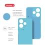 Чохол до мобільного телефона Intaleo Silicone Xiaomi Redmi 13 Light Blue (1283126600685)