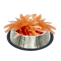 Ласощі для собак Lucky Star Соломка з курячого в'яленого м'яса ≈11 см 500 г (4820144201110)