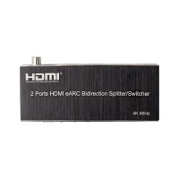 Розгалужувач PowerPlant 2 Ports HDMI eARC (CA914906)