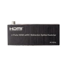 Розгалужувач PowerPlant 2 Ports HDMI eARC (CA914906)